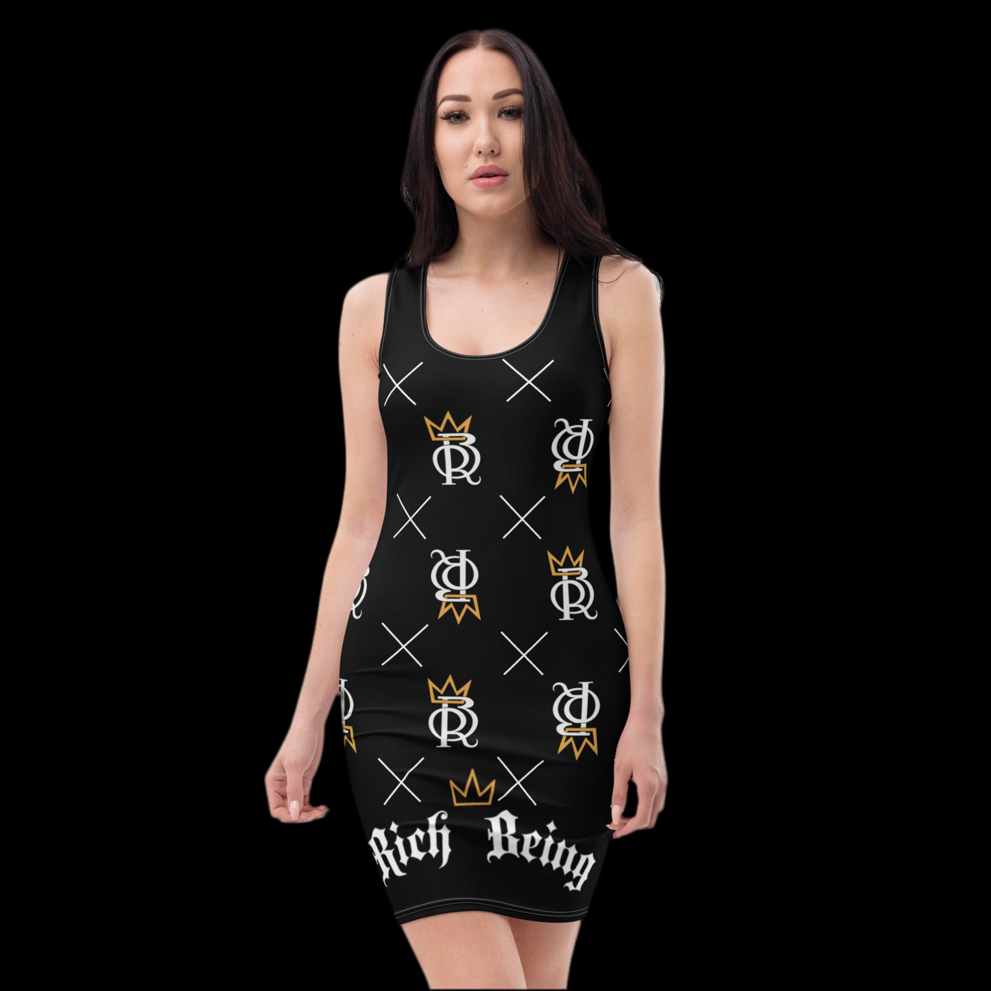 RICH BEING PRINT DRESS
