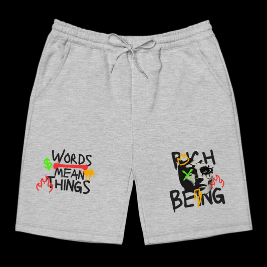 RICH ABSTRACT SHORTS